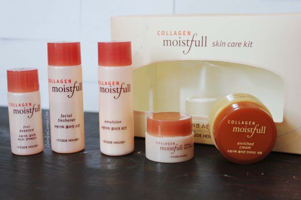 Etude House Moistfull Collagen Trial Kit Review